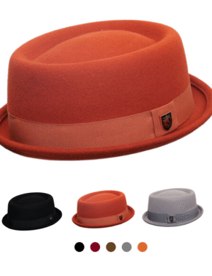Unisex Pork Pie Hat – Classic Pork Pie HAT – Mods and Movies Pork Pie Hat for Men and Women, Adult Unisex Porkpie Hats